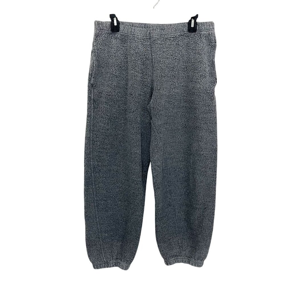 Urban Outfitters Out From Under Gray Fleece Inside Out Sweatpants Grunge LARGE